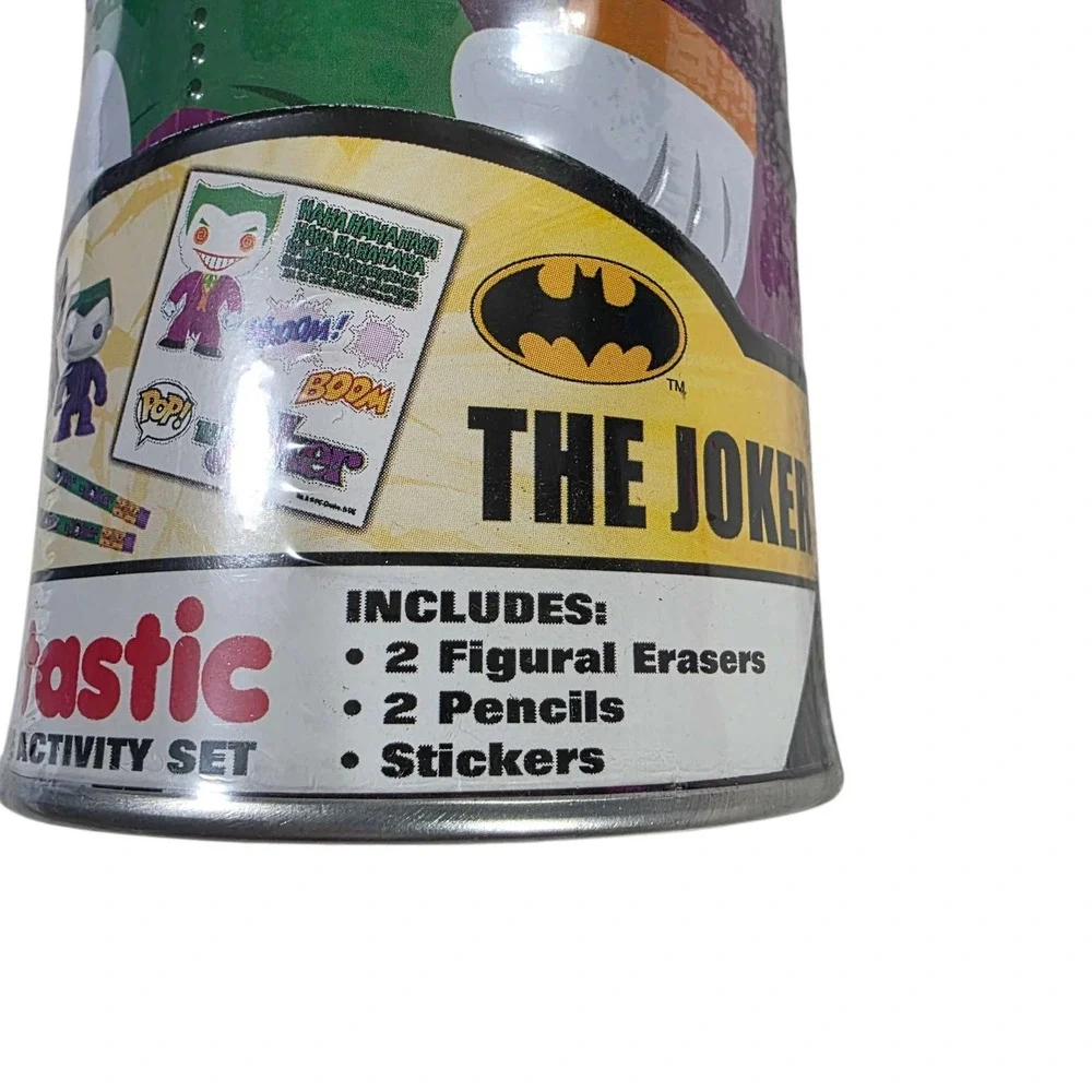 NIP Funko‎ Pop Joker Collector Tin Creative Activity Set Collectibles Batman